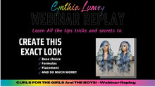 Load image into Gallery viewer, CURLS FOR THE GIRLS &amp; BOYS Webinar replay
