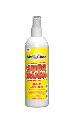 NEW FORMULA SAME GREAT RESULTS SUGA RUSH HAIR SANITIZER